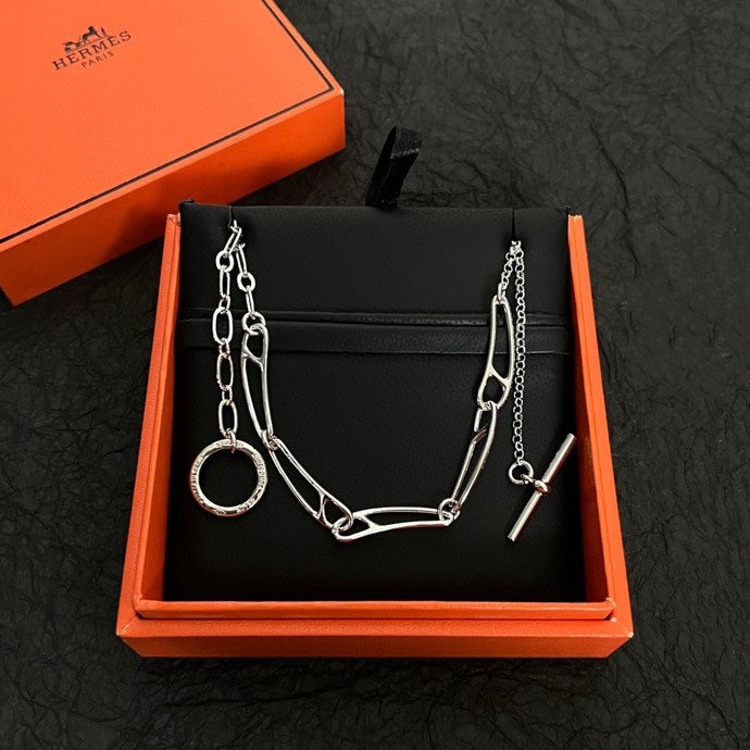 Hermes Chaine D'ancre Chain 18K Gold Necklace