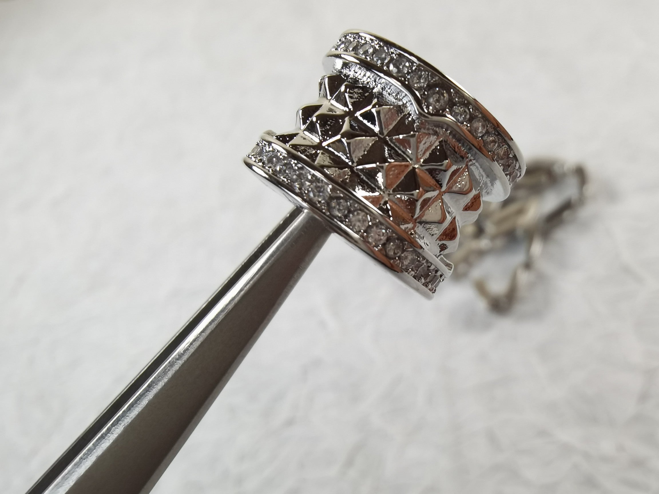 B.zero1 Diamonds Chain Link 18K Gold Necklace